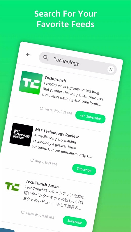 Pluma RSS Reader APK - screenshot 4