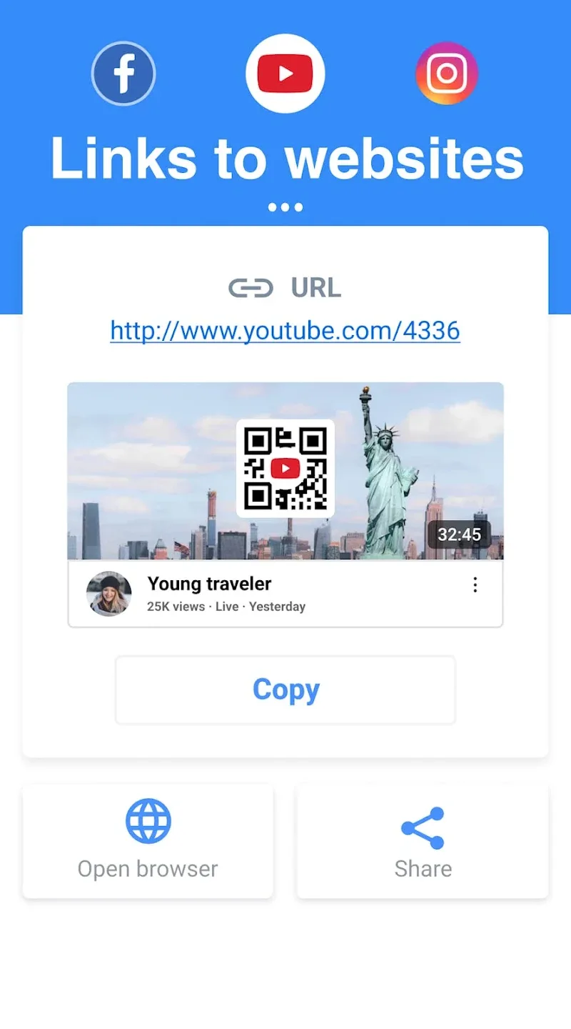 QR Code Scanner & Barcode - screenshot 2