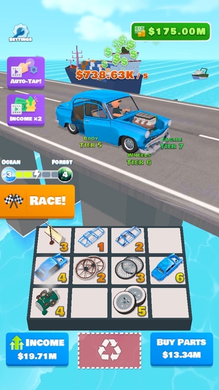 Idle Racer APK - screenshot 3