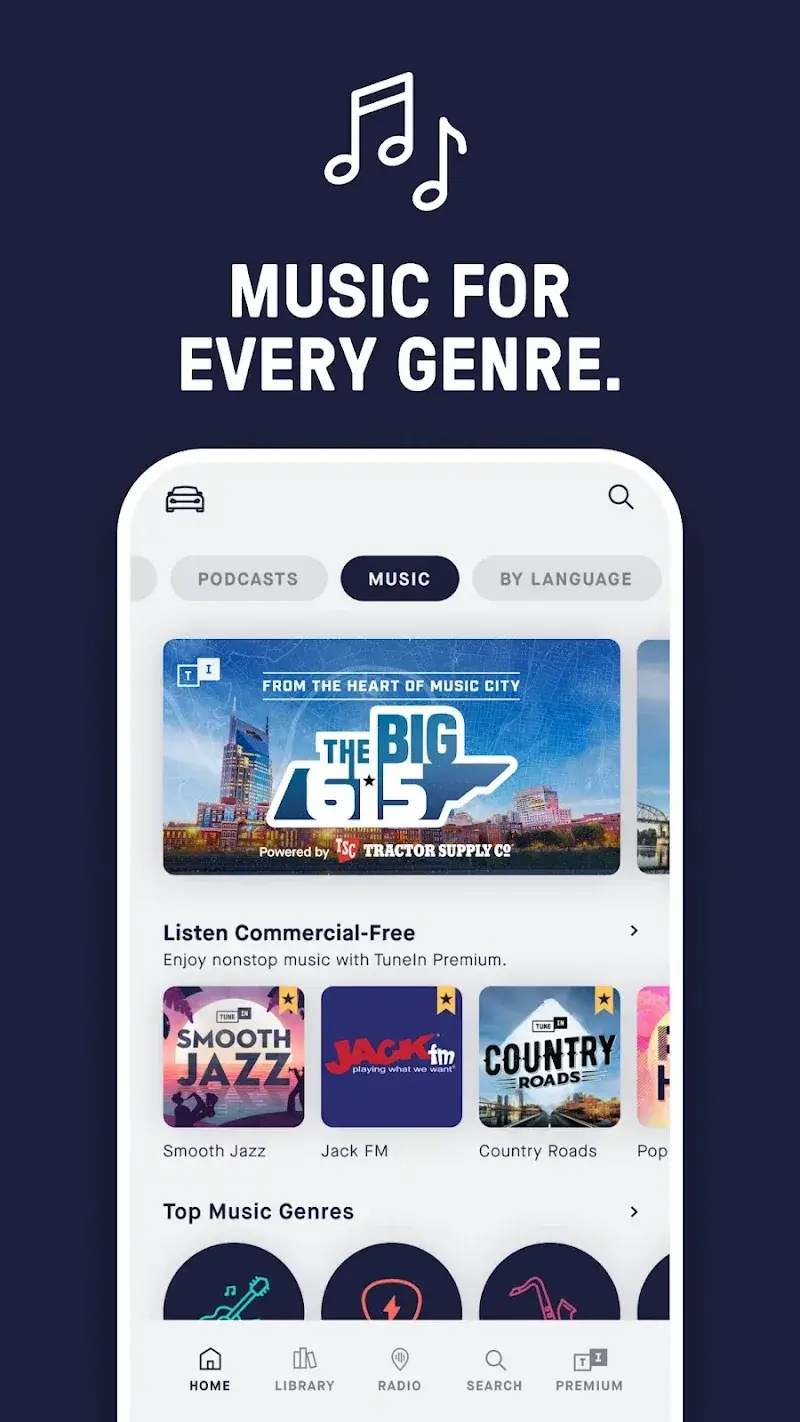 TuneIn Radio Pro - screenshot 5