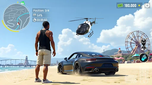 Car Driving Traffic Simulator APK 1.42 for Android - screenshot 1