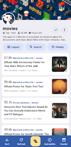 Relay for reddit - screenshot 1