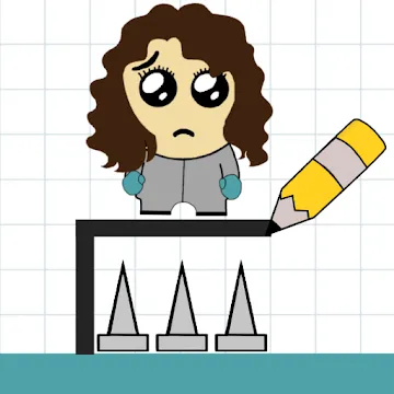 Rescue The Girl - Drawing Puzzle & Brain Games MOD APK icon