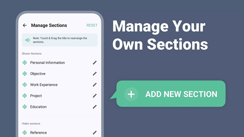 Resume Builder & CV Maker APK - screenshot 3