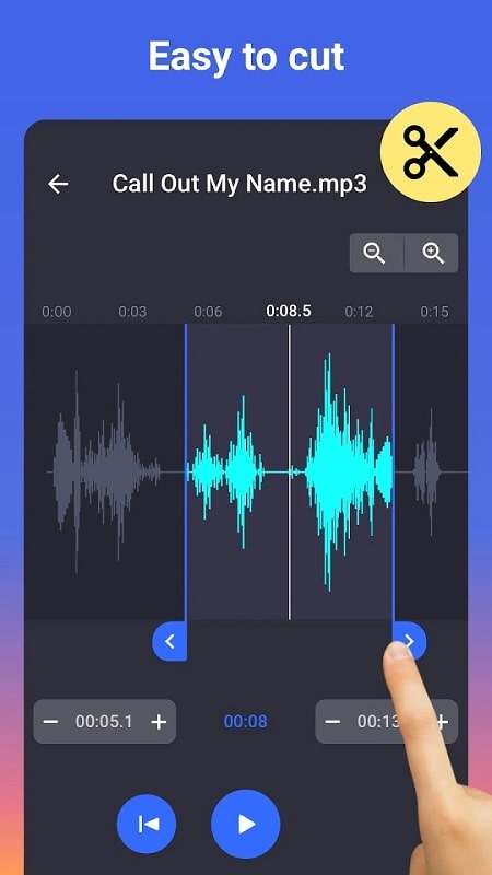 MP3 Cutter and Ringtone Maker APK - screenshot 3