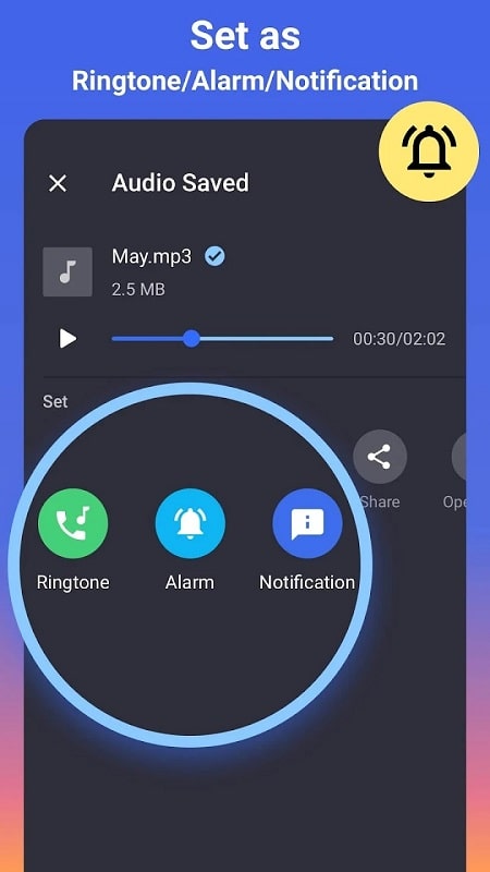 MP3 Cutter and Ringtone Maker APK - screenshot 4