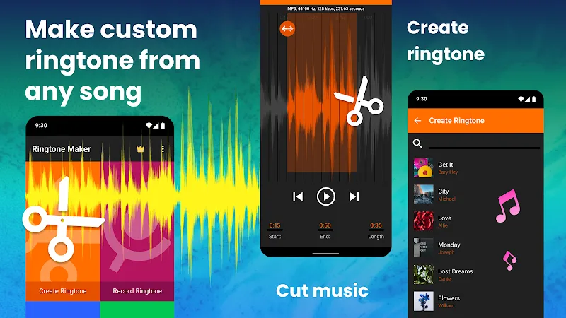 Ringtone Maker and MP3 Editor - screenshot 1