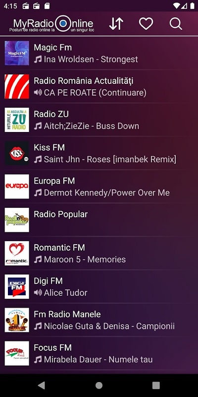 My Radio Online APK - screenshot 4