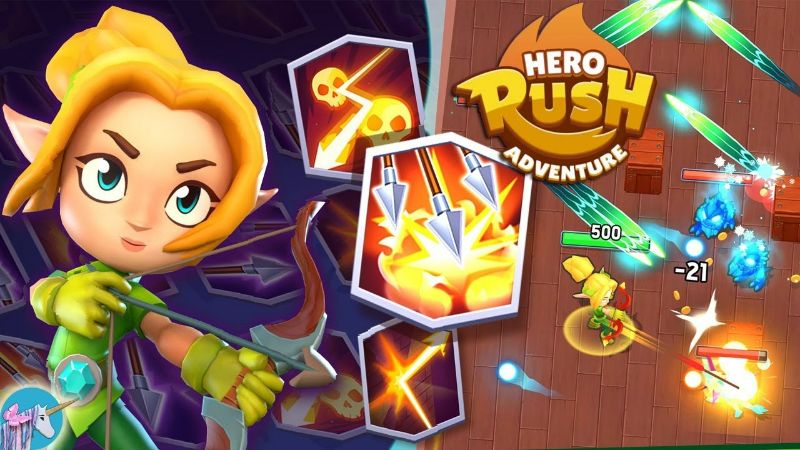 Hero Rush Adventure RPG APK - app icon