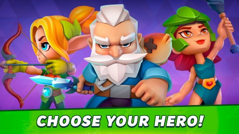 Hero Rush Adventure RPG APK - screenshot 3