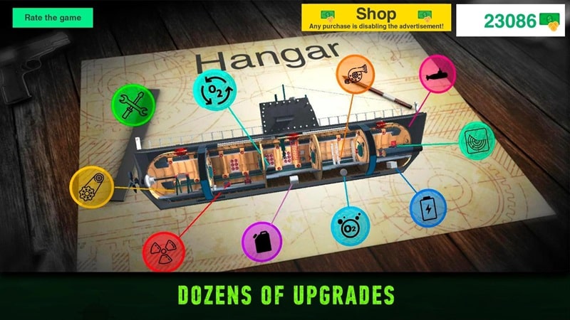 Nuclear War Submarine inc APK - screenshot 2