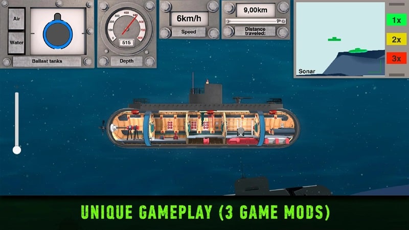 Nuclear War Submarine inc APK - screenshot 3