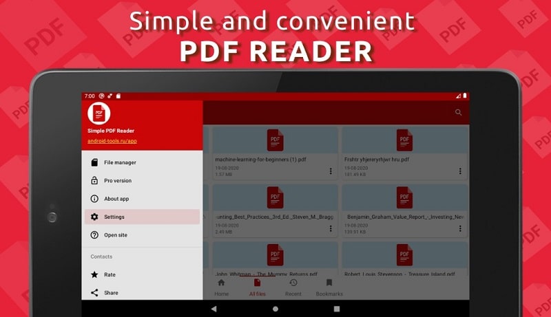 Simple PDF Reader APK - app icon