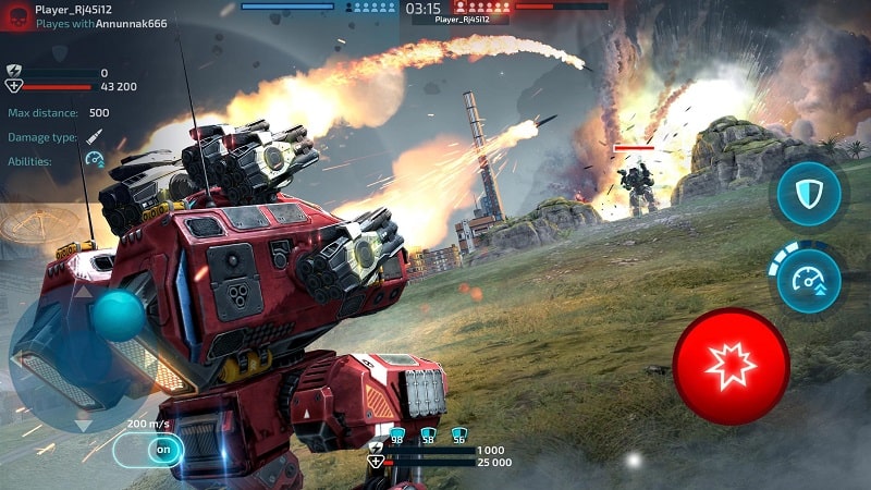 Robot Warfare APK - screenshot 2