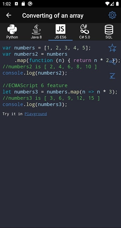 Code Recipes APK - screenshot 1