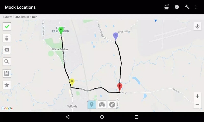 Mock Locations APK - screenshot 1