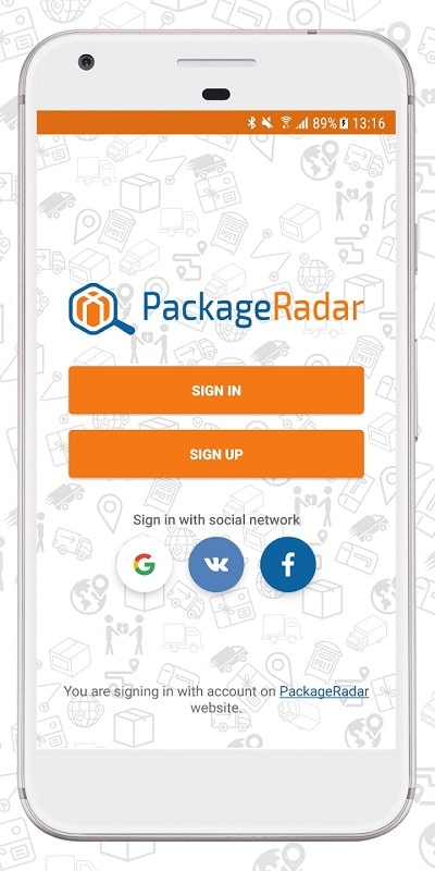 PackageRadar APK - screenshot 1