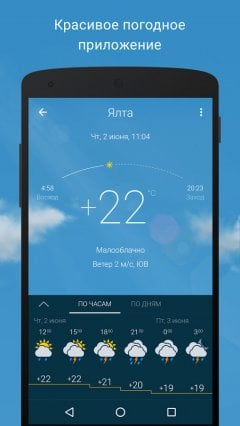Gismeteo - screenshot 1
