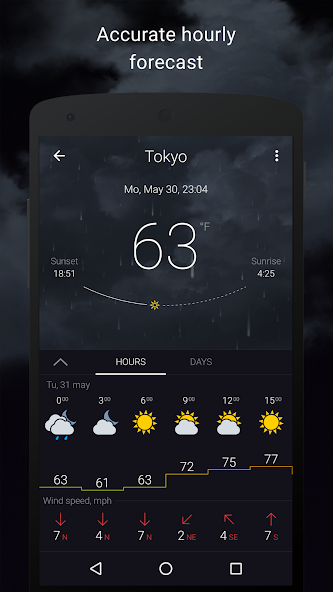 Gismeteo - screenshot 2