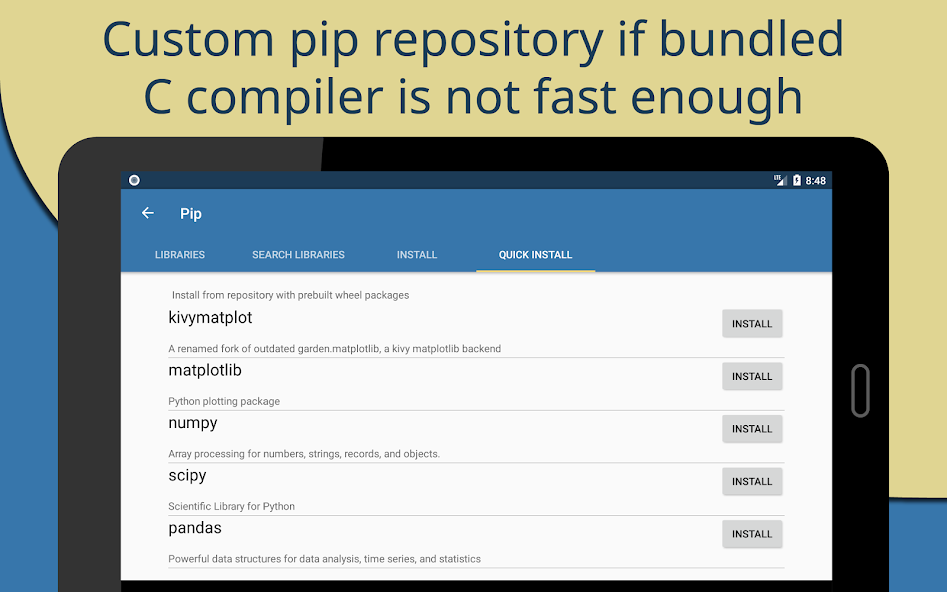 Pydroid 3 - screenshot 1