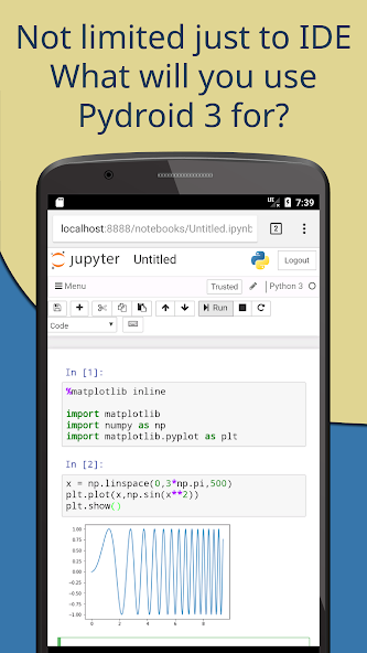 Pydroid 3 - screenshot 8