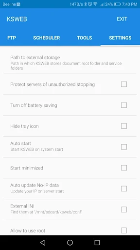 KSWEB - screenshot 6