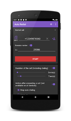Auto Redial - screenshot 1