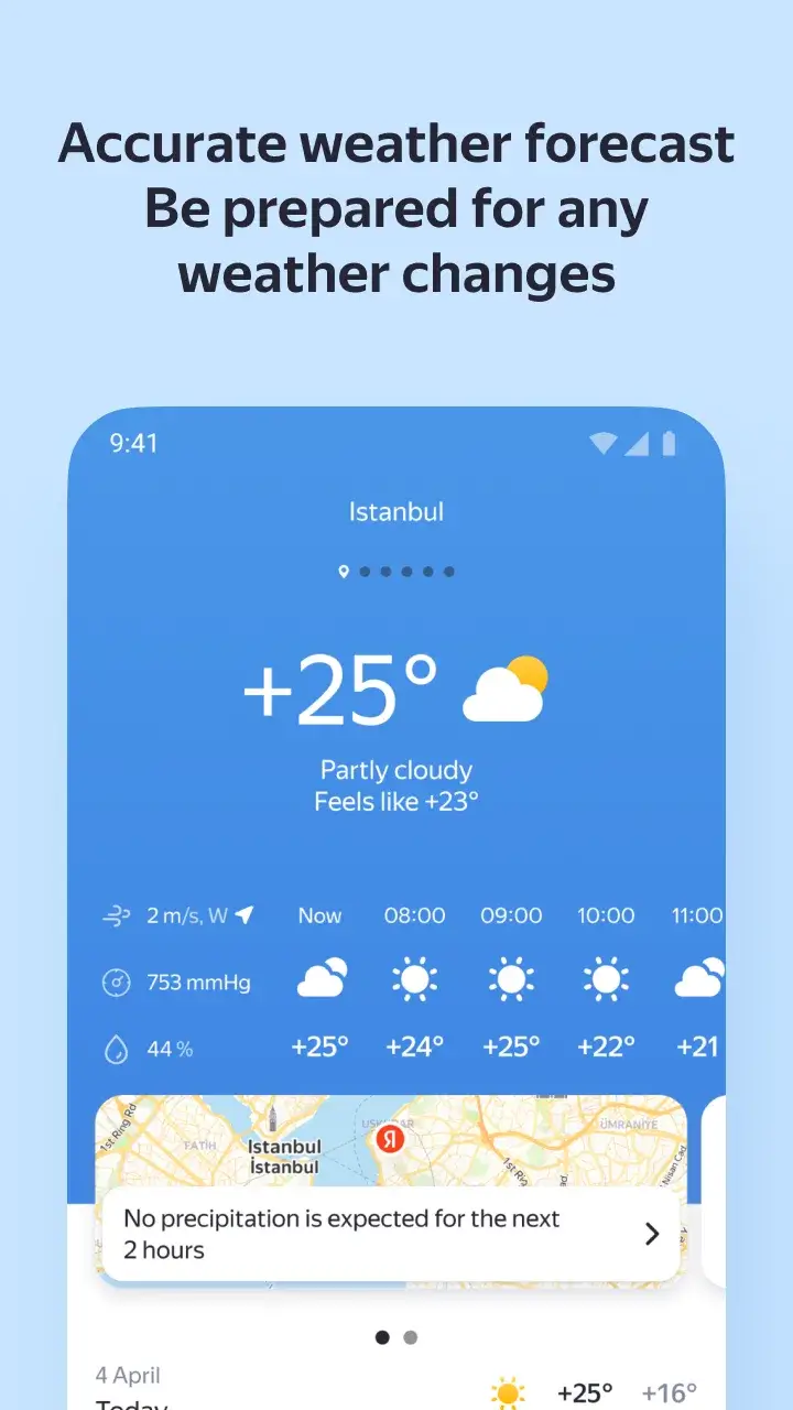 Yandex.Weather - screenshot 6