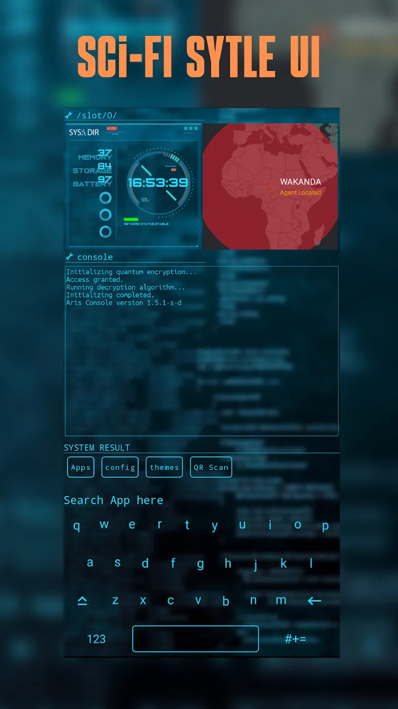 Sci-Fi Launcher - screenshot 1