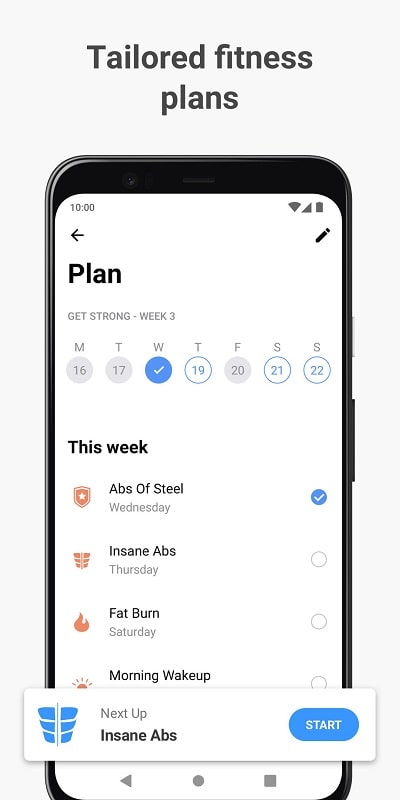 Seven – 7 Minute Workout APK - screenshot 4