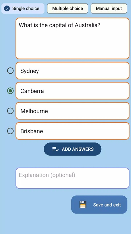 Test Maker APK - screenshot 3