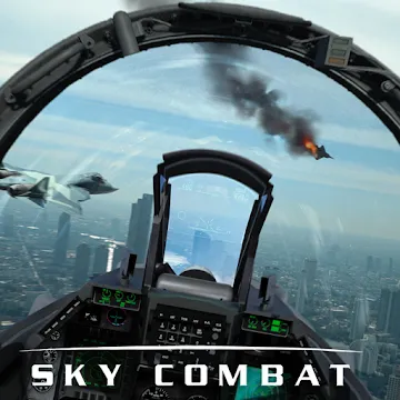 Sky Combat: war planes online simulator PVP MOD APK icon