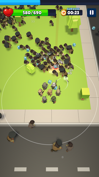 Squad Tactics: Zombie Invasion - screenshot 1