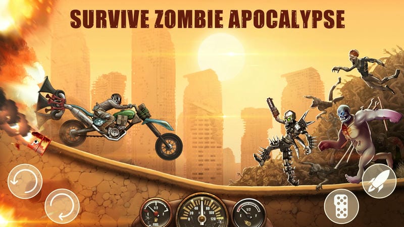 Dead Hill Racing APK - screenshot 1