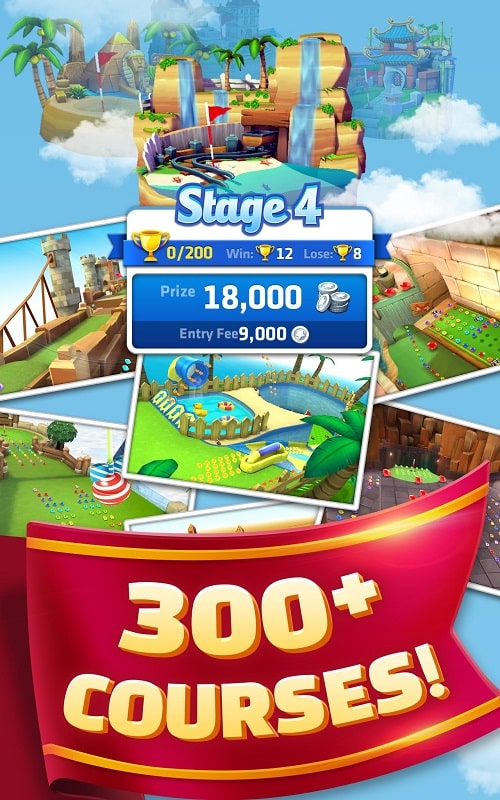 Mini GOLF Tour APK - screenshot 2