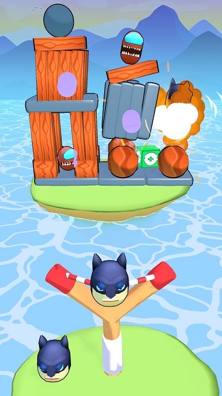 Angry Heads 3D APK - screenshot 2