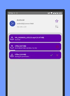 Warpinator for Android - screenshot 2