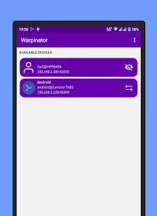 Warpinator for Android - screenshot 3