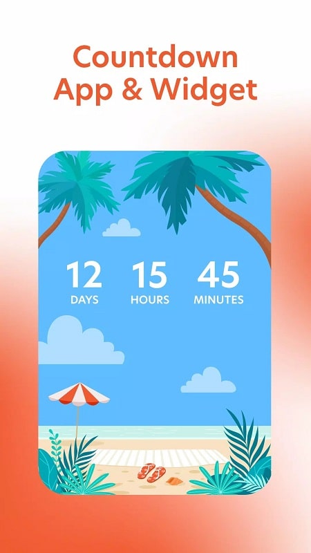 Countdown Days App & Widget APK - screenshot 3