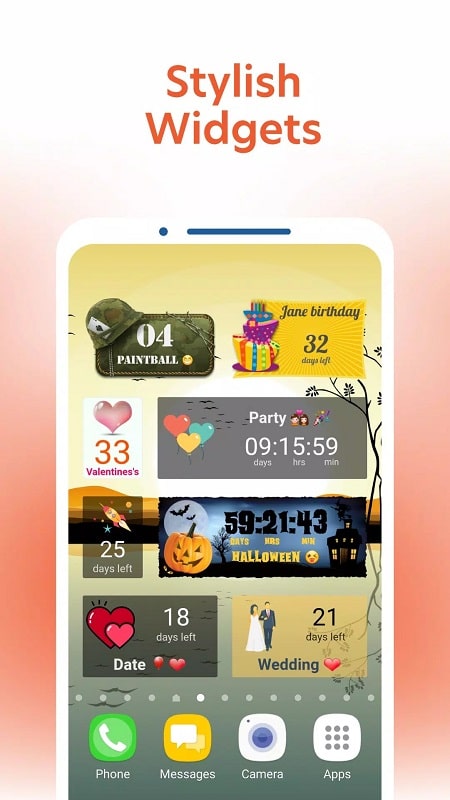 Countdown Days App & Widget APK - screenshot 4