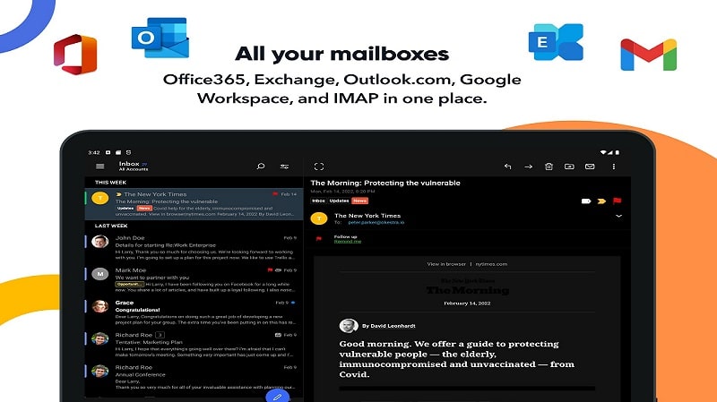 ReWork – Email &amp; Calendar APK - screenshot 2