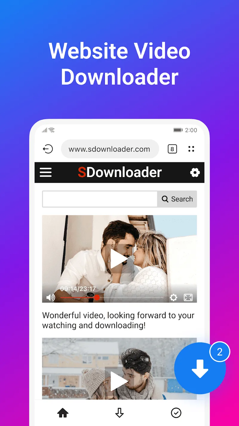 SDownloader - screenshot 1