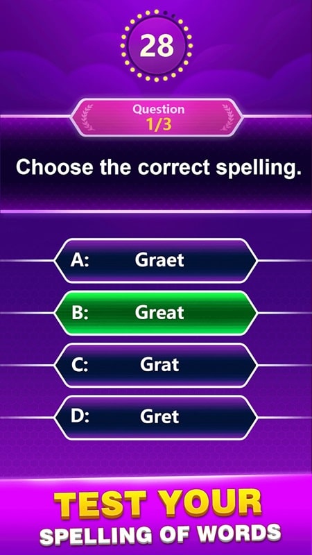 Spelling Quiz APK - screenshot 2