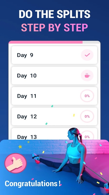 Splits Training in 30 Days APK - screenshot 2