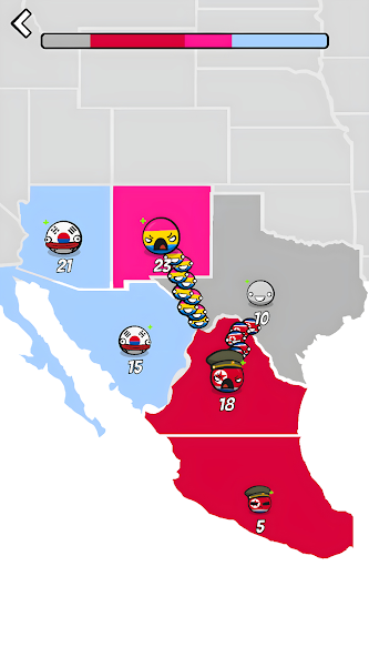 Country Balls Io: Battle Arena - screenshot 1