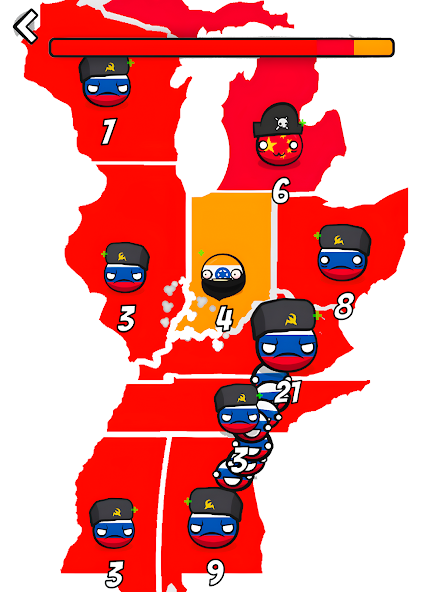 Country Balls Io: Battle Arena - screenshot 17