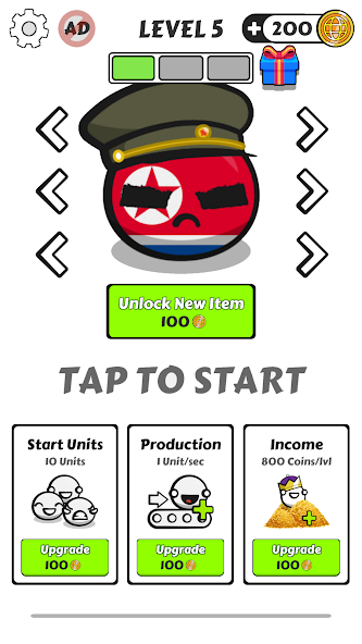 Country Balls Io: Battle Arena - screenshot 4