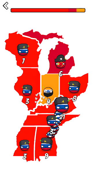 Country Balls Io: Battle Arena - screenshot 5