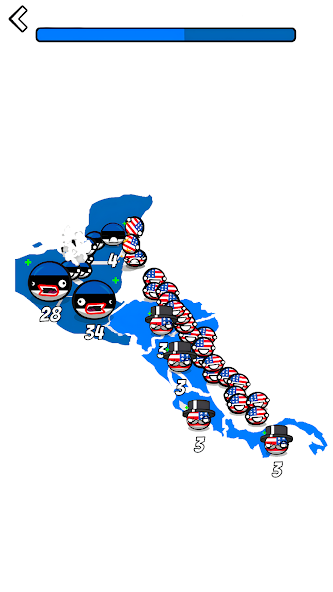 Country Balls Io: Battle Arena - screenshot 6