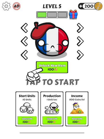 Country Balls Io: Battle Arena - screenshot 8